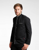 Men Jacket Trapani Care - black-white